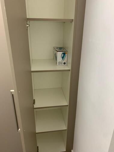 Ample storage for medium to long term stays