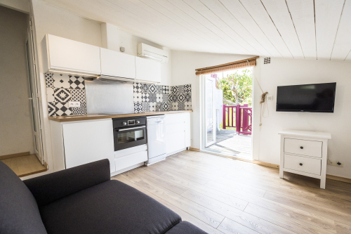 Appartement-Famille-Salle de bain et douche-Vue sur Jardin-Meublé de tourisme classé - Tarif de base