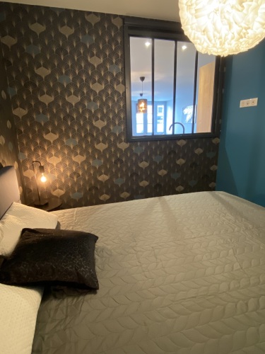 chambre avec verrière atelier