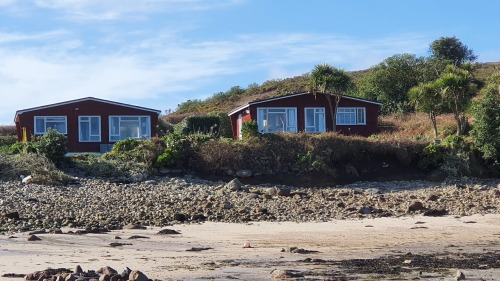 Cabins from the Beach