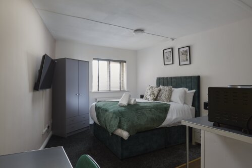 Sleep Peacefully in This Cozy, Hotel-Quality Bedroom