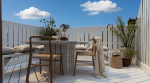 Rooftop terrace