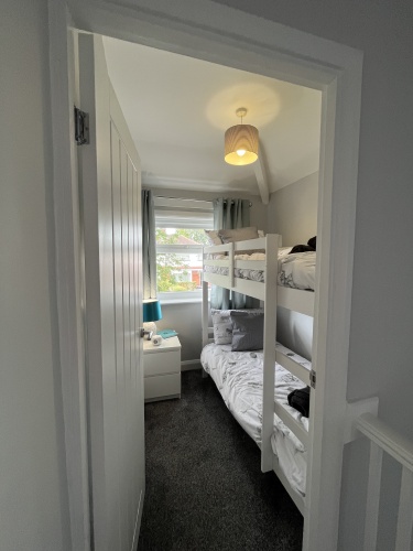 Bedroom three - Cosy room with single bunk beds for a good nights rest