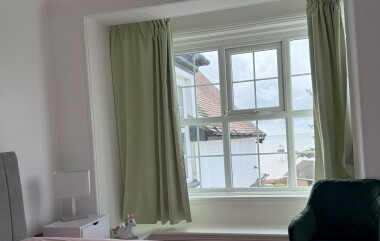 Bedroom Two with Sea Views