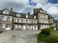Front of chateau