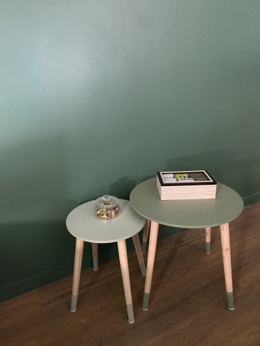 friandises avec thé et café de bienvenue