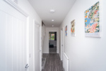 Bright, accessible entryway offering a warm welcome and an easy start to your stay.