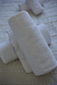 Relax and unwind in this cosy double bedroom, designed for a peaceful night’s sleep.