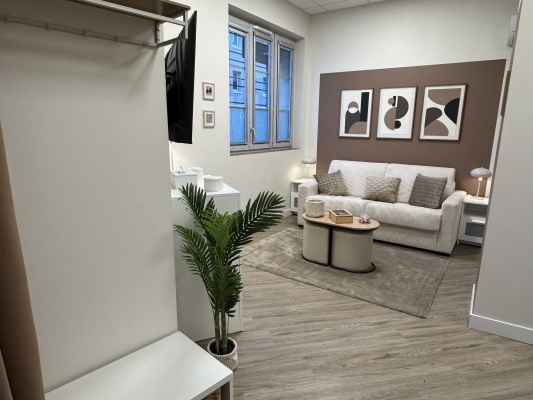 espace salon chaleureux