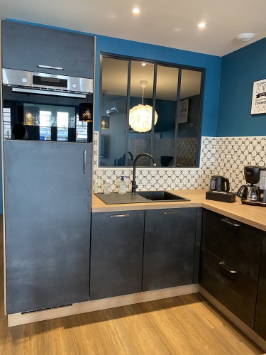 cuisine avec verrière atelier