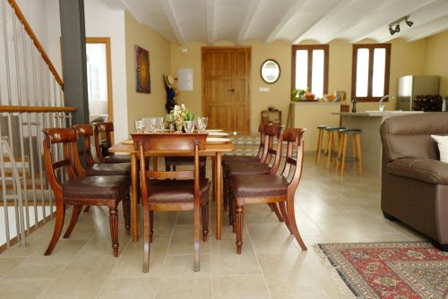 Dining table and chairs