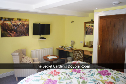 The Secret Garden Double Room with King Bed