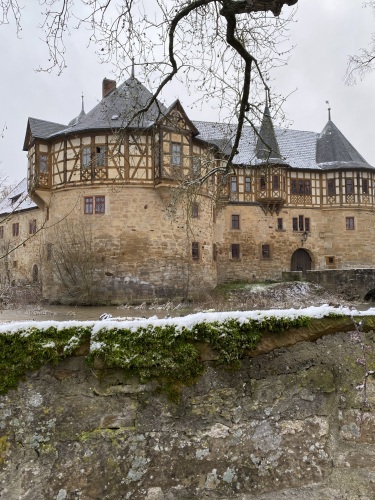 Schloss Irmelshausen im Winter