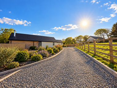 Site view from outside property