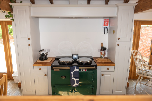 Enjoy effortless home cooking on the easy-to-use electric AGA between your Hereford adventures