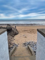 direct beach access