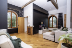 Main Living and Socialising space with high ceilings