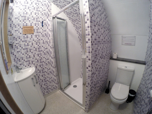 Private Bathrooms in Shared Wash Building
