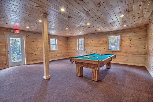 Pool Table and Ping Pong Table Room (Ping Pong Table not shown)