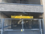 Gated car park with height restrictions 