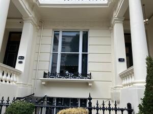 Picture represents the front exterior of the building 