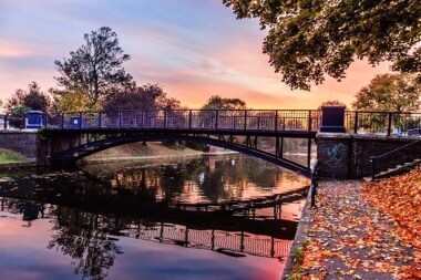 The Royal Military Canal - a 5 minute walk from Ahoy There! offering fabulous walks for the full 28 miles it stretches.