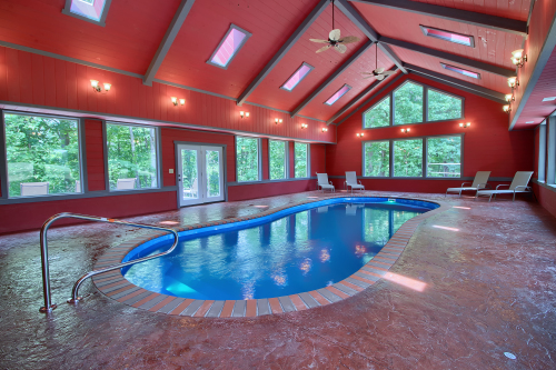 Pool Room, looking NW, Southern Belle Lodge