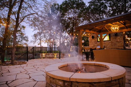 Lower Recreational Circle Fire Pit
