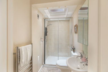 downstairs shower room