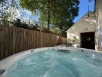Outdoor hot tub