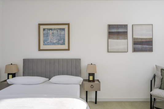 Beautifully styled with a plush double bed and thoughtful touches, this room feels inviting and refined. Perfect for unwinding, it blends comfort with understated elegance.