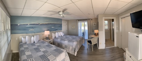 Pocasset-1st Floor-Partial Ocean View-Traditional-Double room-Private Bathroom