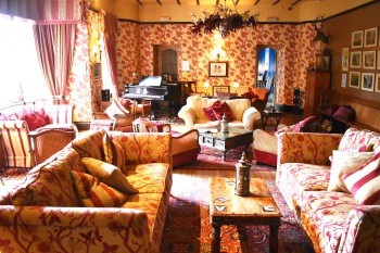 The Music Room at Augill Castle
