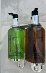 Complimentary Cole & Lewis toiletries.