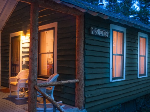 Mrs Otis's Cabin--Pond View