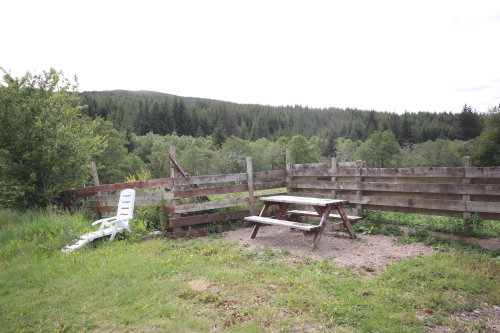 Outdoor sitting area