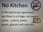 No kitchen in this one.