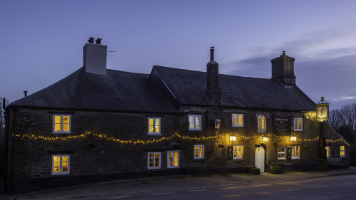 Church House Inn at twilight