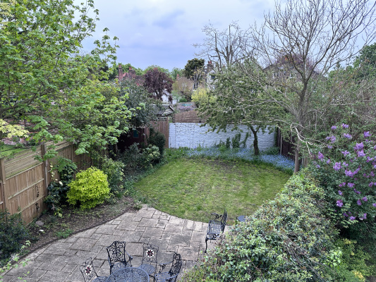 The secluded, enclosed rear garden, for the exclusive use of our guests