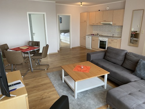 Apartment-Familie-Eigenes Badezimmer-Meerblick