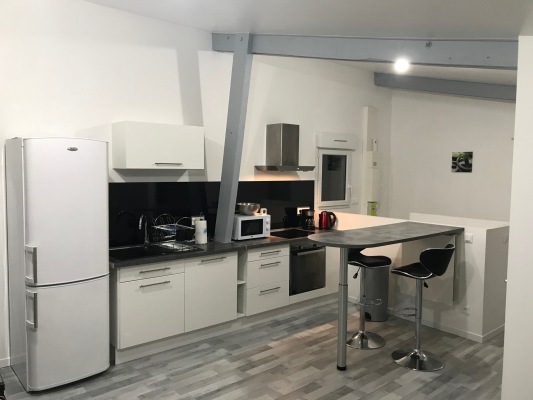 Cuisine avec plan Snack