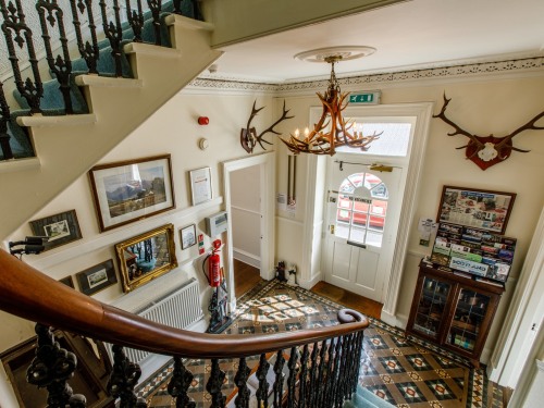 Sweeping staircase with great social space to enjoy downstairs and all 5 bedrooms on first floor