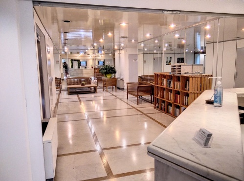 Hall et reception de la Résidence Graziella