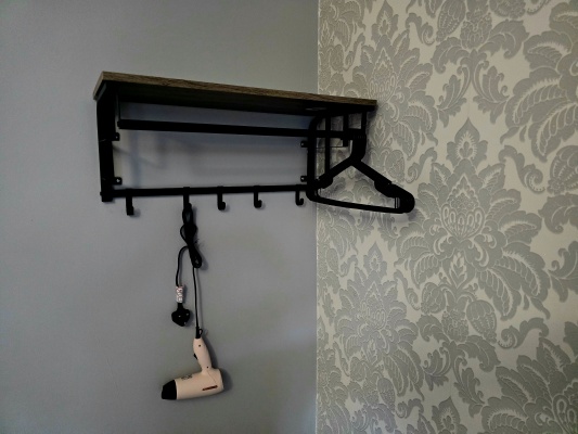 Cloths Hanging and Hair dryer