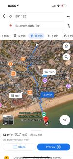 10 min walk to beach