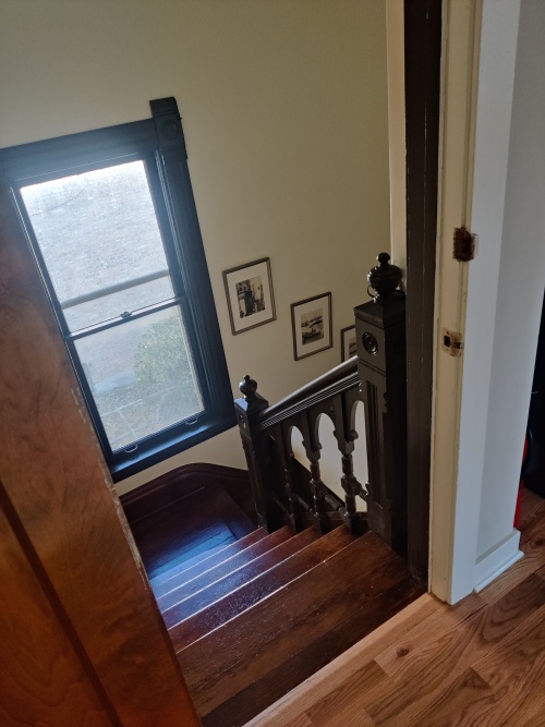 The building was constructed by German carpenters brought in by the Kettlestrings family more than a 125 years ago. 