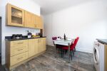 Kitchen and dining area