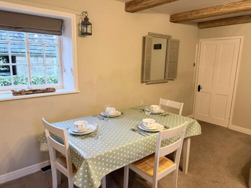 Traditional rustic dining table