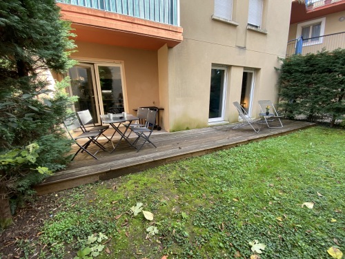 espace vert extérieur privatif