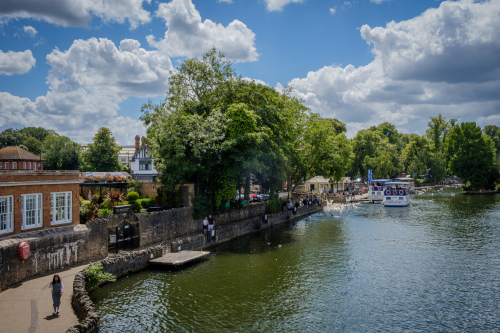 The River Thames at Windsor.